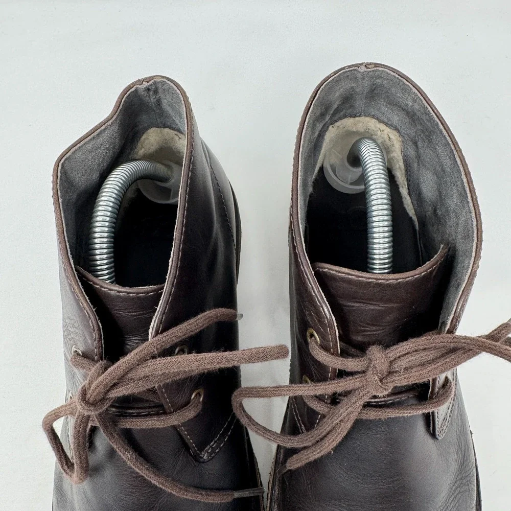 UGG Australia Leighton Chukka Desert Leather‎ Boots Black 3275 Men's Size 8.5
